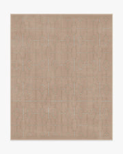 Diana Trellis — Halı, Gül Altın, AREA, beyaz zemin, 8x10