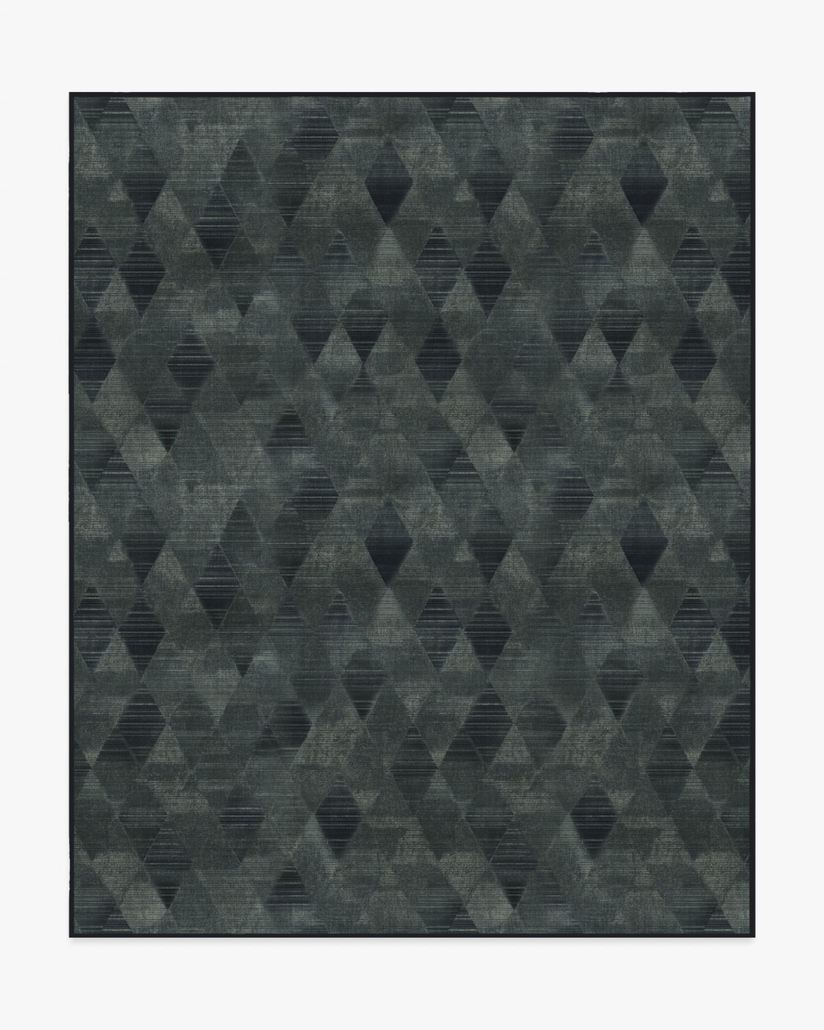Kavi Mosaic — Halı, Antrasit, AREA, beyaz zemin, 8x10