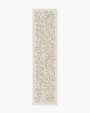 Morris And Co Pure Willow Boughs — Halı, Doğal, RUNNER, beyaz zemin, 2x10
