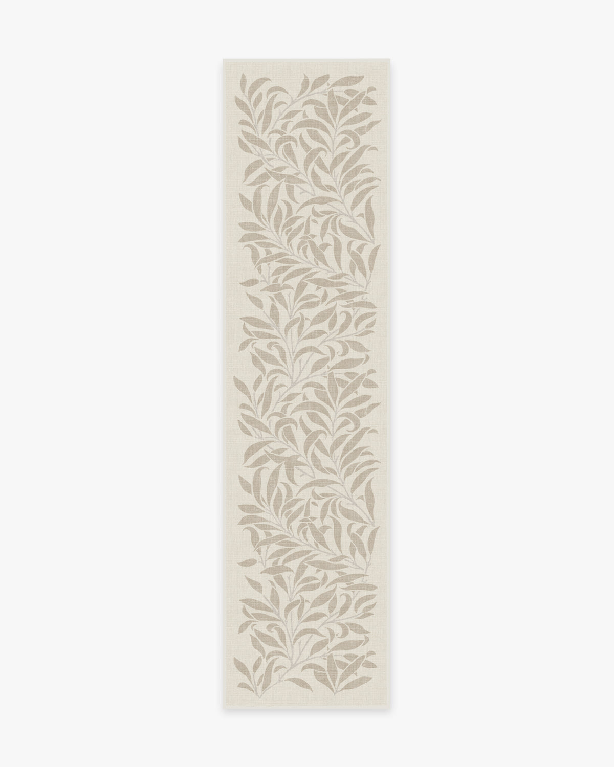 Morris And Co Pure Willow Boughs — Halı, Doğal, RUNNER, beyaz zemin, 2x10