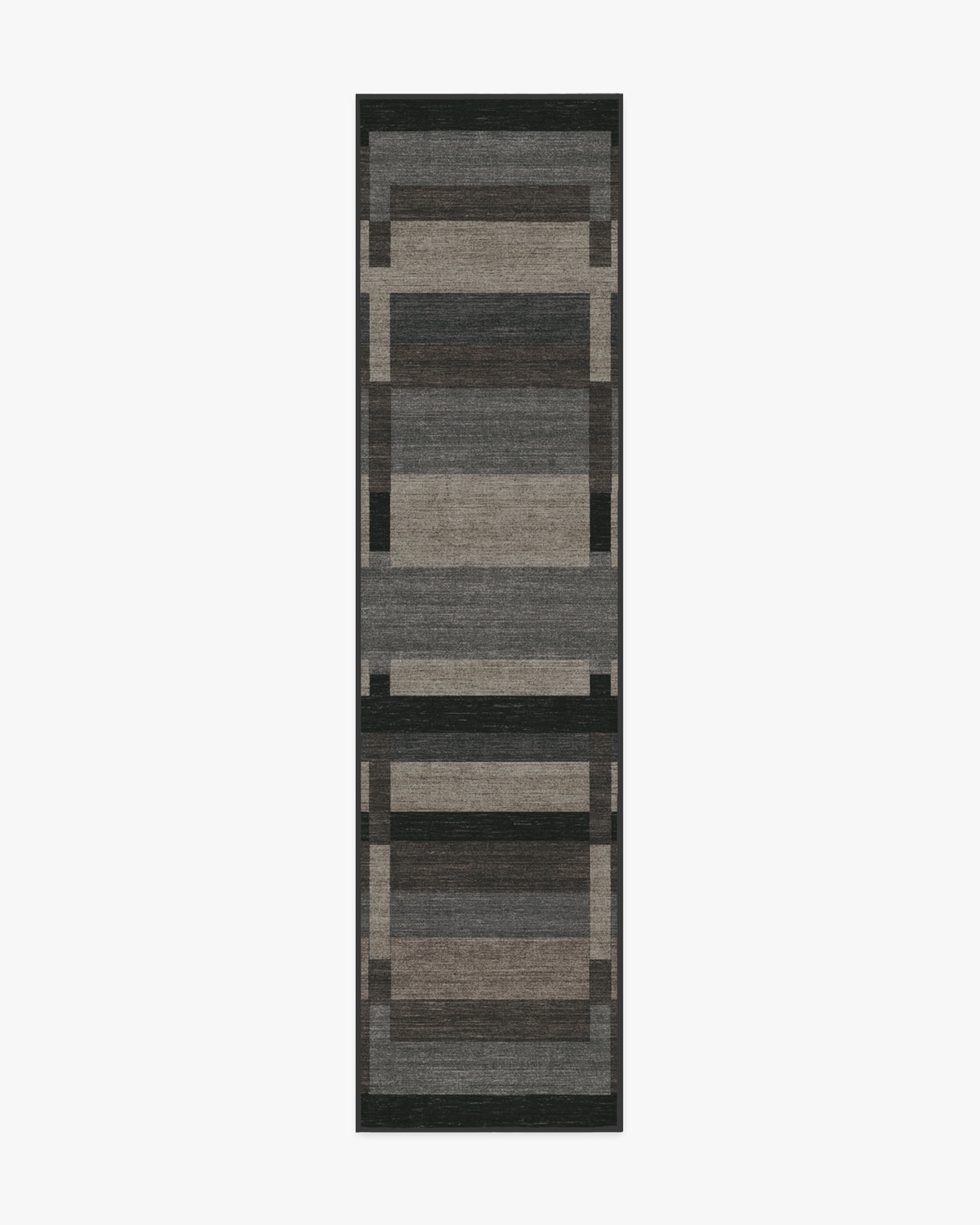 Paris Tonal — Halı, Gri, RUNNER, beyaz zemin, 2x10