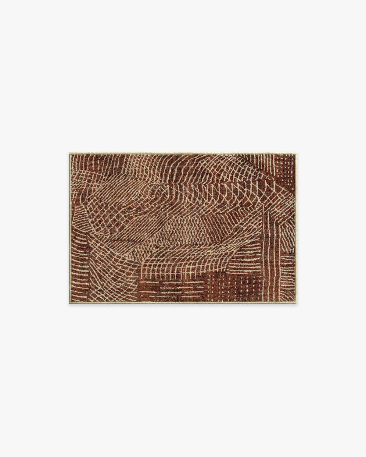 Ferra — Halı, Bakır, AREA, beyaz zemin, 2x3