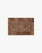 Ferra — Halı, Bakır, AREA, beyaz zemin, 2x3