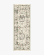 Sarrah — Halı, Adaçayı, RUNNER, beyaz zemin, 2x7
