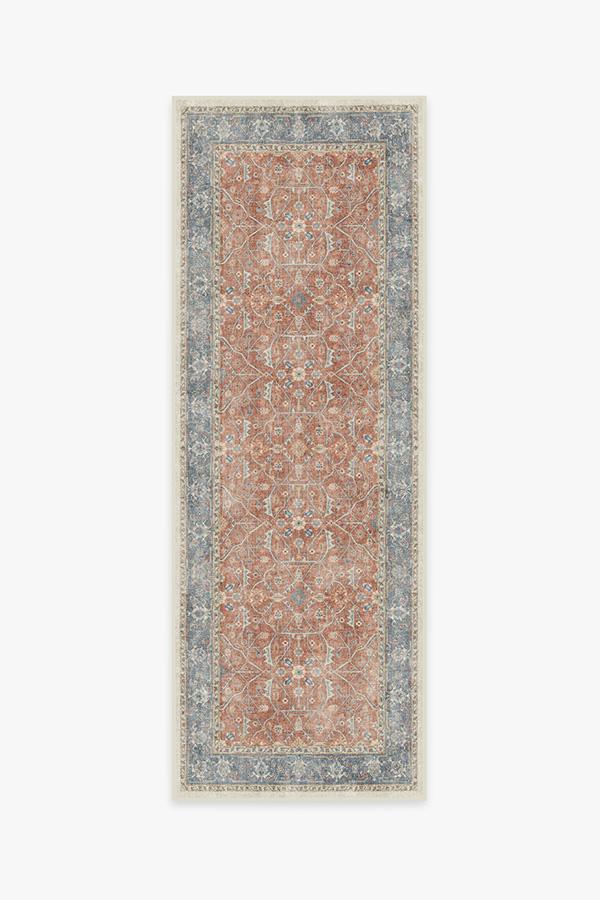 Celestine — Halı, Mercan, RUNNER, beyaz zemin, 2x7