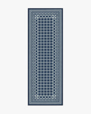 Gray Malin Palm Beach — Halı, Lacivert, RUNNER, beyaz zemin, 2x7