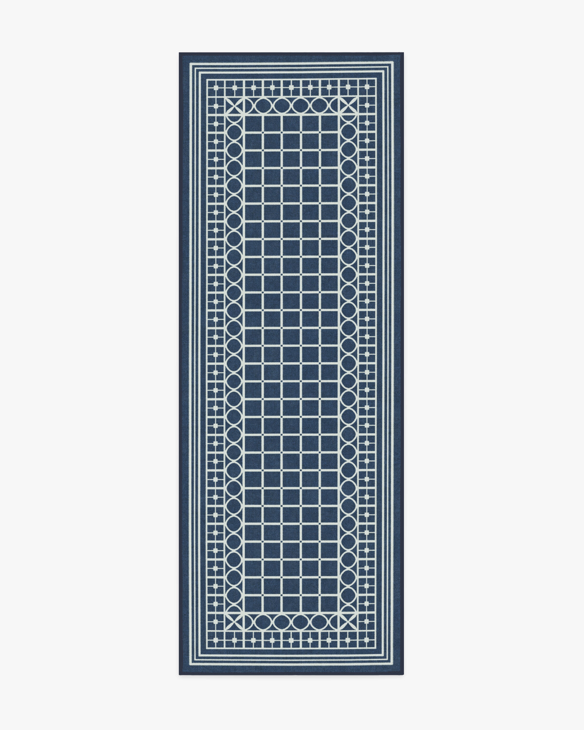 Gray Malin Palm Beach — Halı, Lacivert, RUNNER, beyaz zemin, 2x7