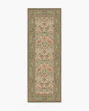 Morris And Co Strawberry Thief — Halı, Adaçayı Gül, RUNNER, beyaz zemin, 2x7