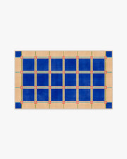 This House Is A Home — Halı, Mavi, AREA, beyaz zemin, 3x5