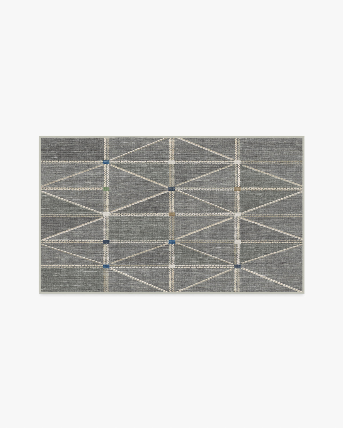 Ulysses — Halı, Gri, AREA, beyaz zemin, 3x5