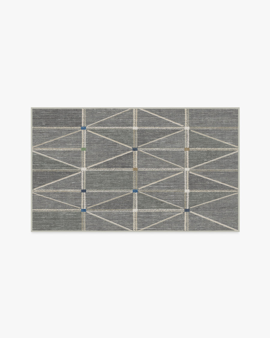 Ulysses — Halı, Gri, AREA, beyaz zemin, 3x5