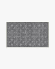 Fletcher — Halı, Gri, AREA, beyaz zemin, 3x5