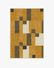 Corso — Halı, Toprak Sarısı, AREA, beyaz zemin, 4x6