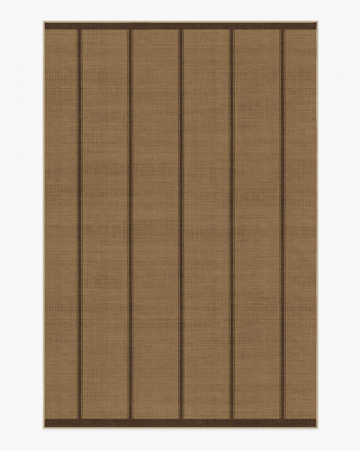 Harvest Stripe — Halı, Kahverengi, AREA, beyaz zemin, 6x9