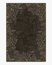 Wildwood — Halı, Kahverengi, AREA, beyaz zemin, 6x9
