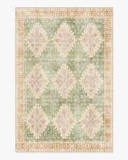Zosia — Halı, Adaçayı Altın, AREA, beyaz zemin, 6x9