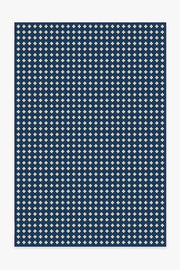 Adde — Halı, Lacivert, AREA, beyaz zemin, 6x9