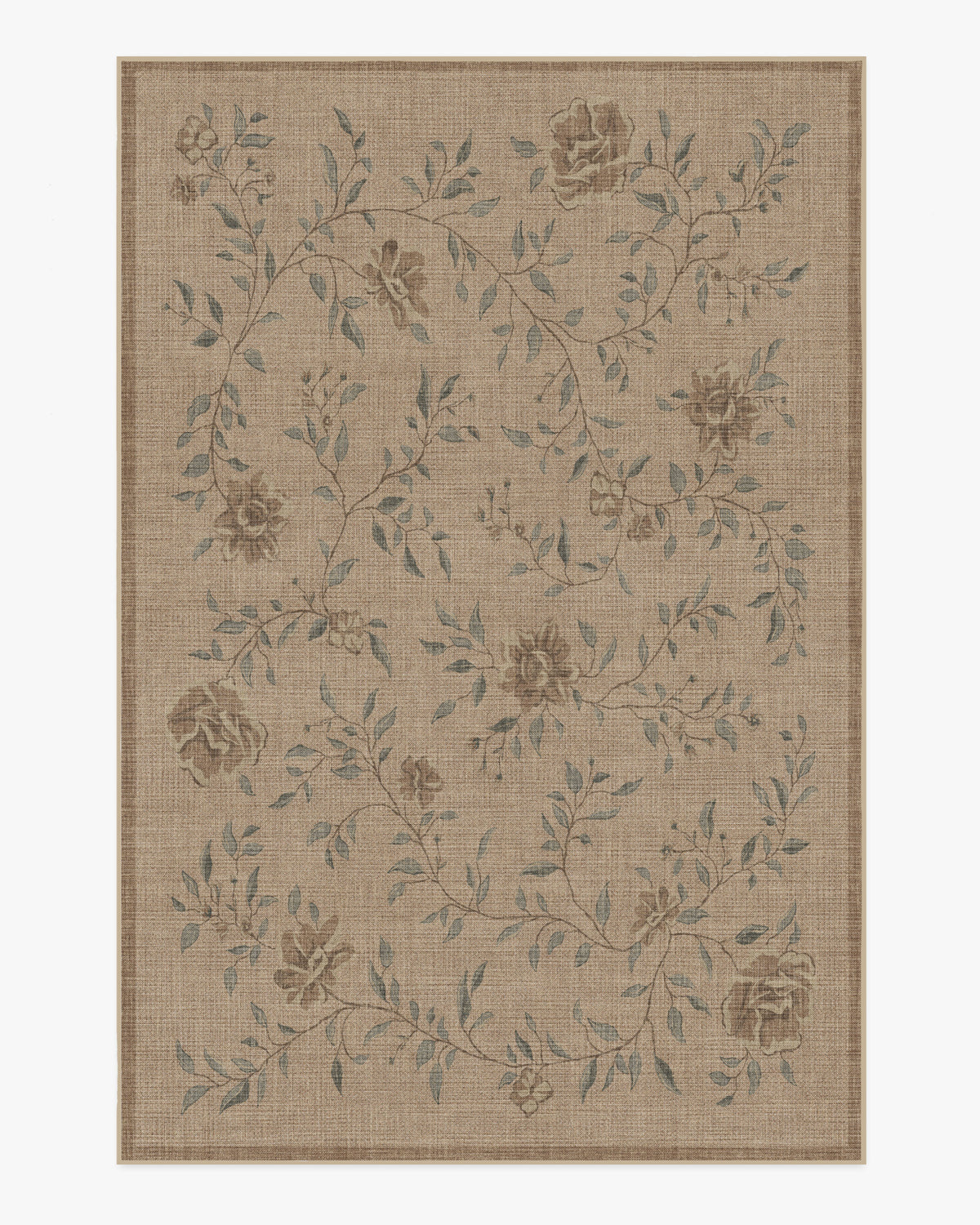 Blume — Halı, Doğal Adaçayı, AREA, beyaz zemin, 6x9