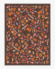 Halloween Treats — Halı, Kahverengi Çok Renkli, AREA, beyaz zemin, 9x12