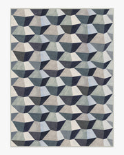 Zeno — Halı, Antrasit, AREA, beyaz zemin, 9x12