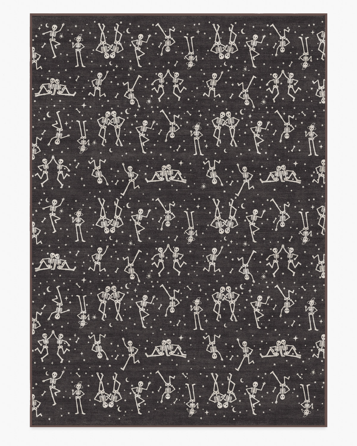 Bone Parade — Halı, Antrasit, AREA, beyaz zemin, 10x14