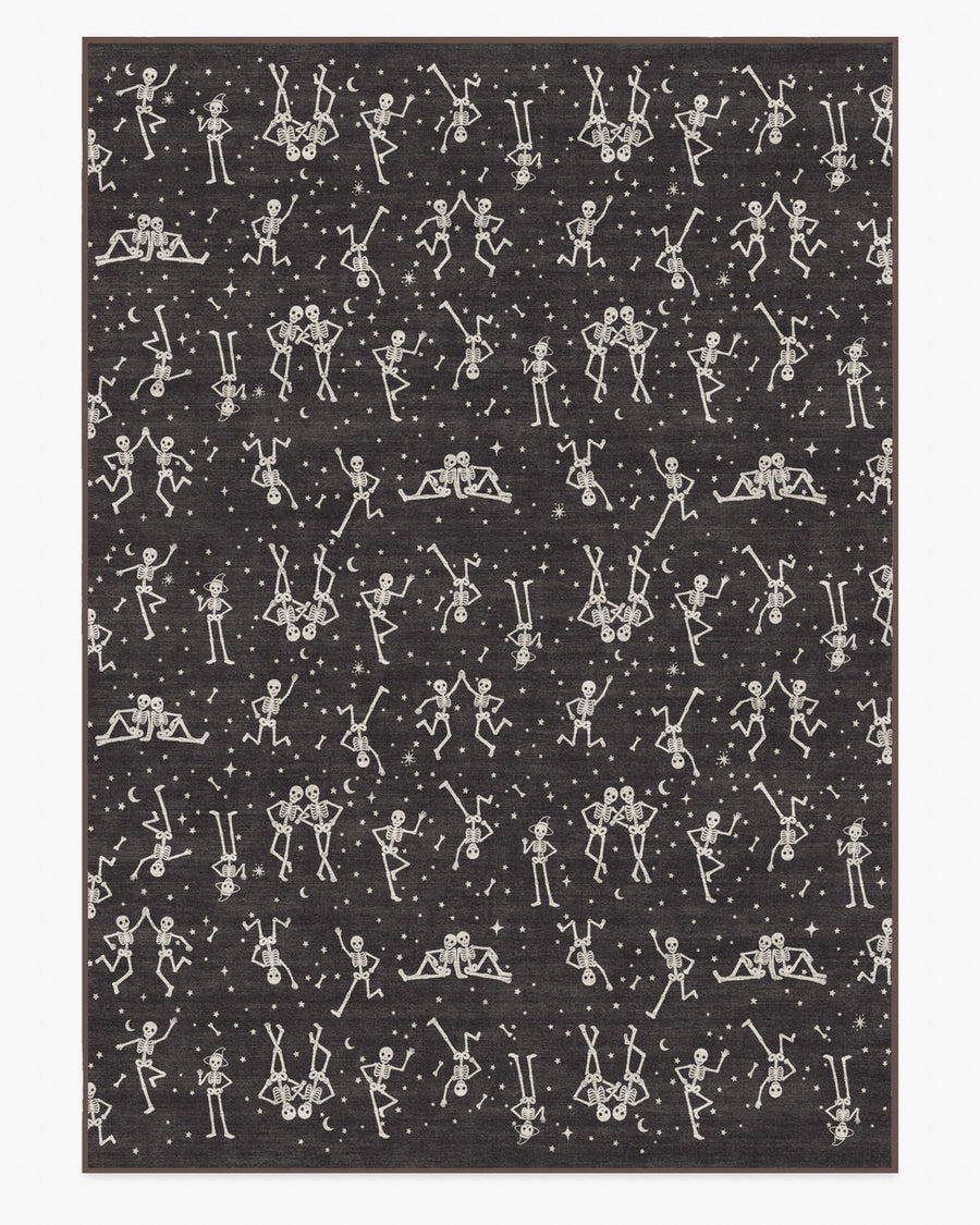 Bone Parade — Halı, Antrasit, AREA, beyaz zemin, 10x14