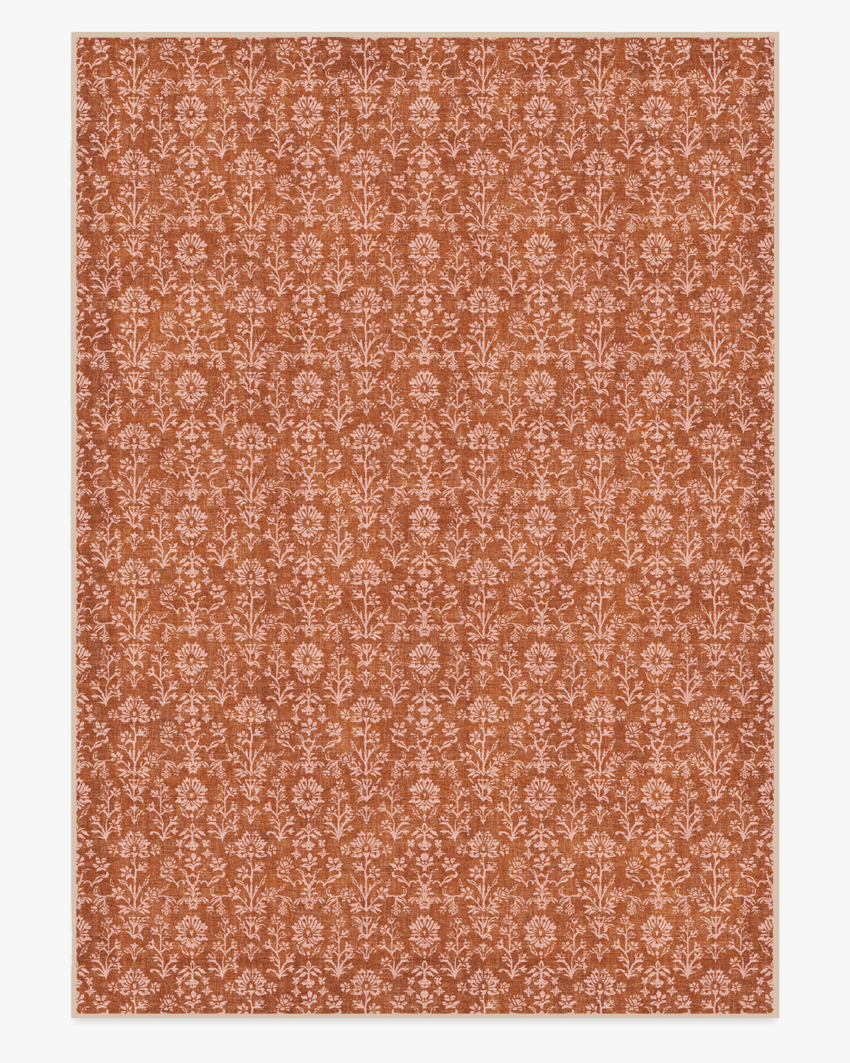 Ravina — Halı, Terracotta, AREA, beyaz zemin, 10x14