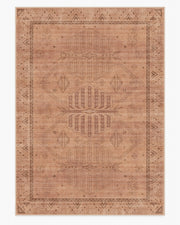 Zariah — Halı, Gül Pas, AREA, beyaz zemin, 10x14