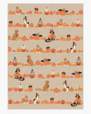 Puppy Patch — Halı, Doğal Çok Renkli, AREA, beyaz zemin, 10x14