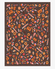 Halloween Treats — Halı, Kahverengi Çok Renkli, AREA, beyaz zemin, 10x14