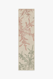 Snowflake Creme — Halı, Bej, RUNNER, beyaz zemin, 2x10