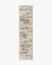 Sarrah — Halı, Adaçayı, RUNNER, beyaz zemin, 2x10