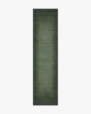 Aura Ombre Solid — Halı, Adaçayı, RUNNER, beyaz zemin, 2x10