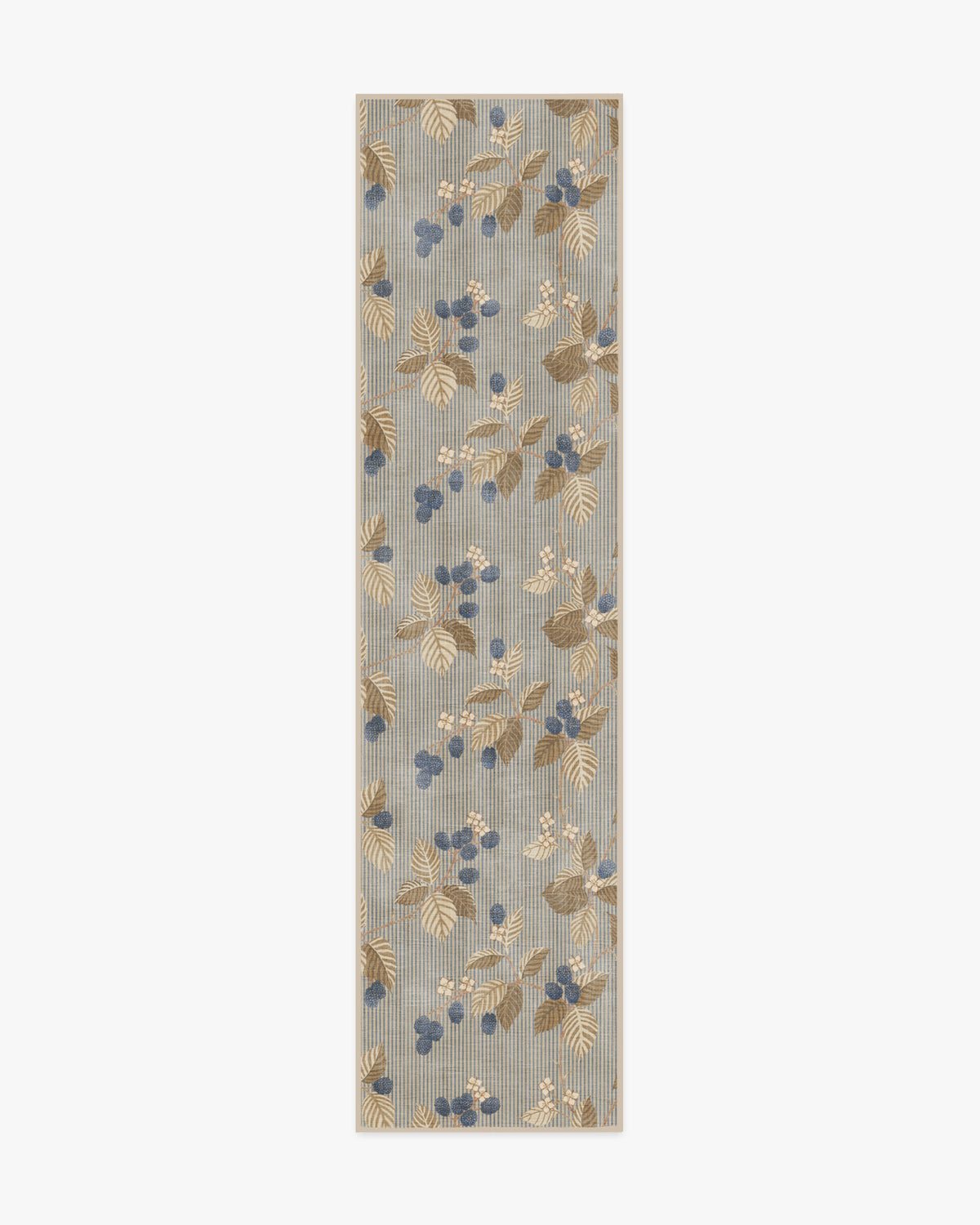 Rubus — Halı, Azure Fawn, RUNNER, beyaz zemin, 2x10