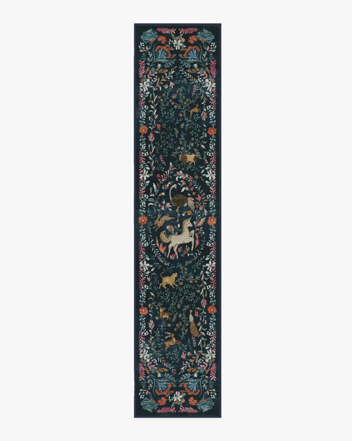 Dreamweaver — Halı, Mavi Çok Renkli, RUNNER, beyaz zemin, 2x12