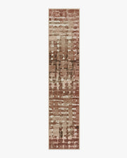 Brooklyn — Halı, Bakır Kil, RUNNER, beyaz zemin, 2x12