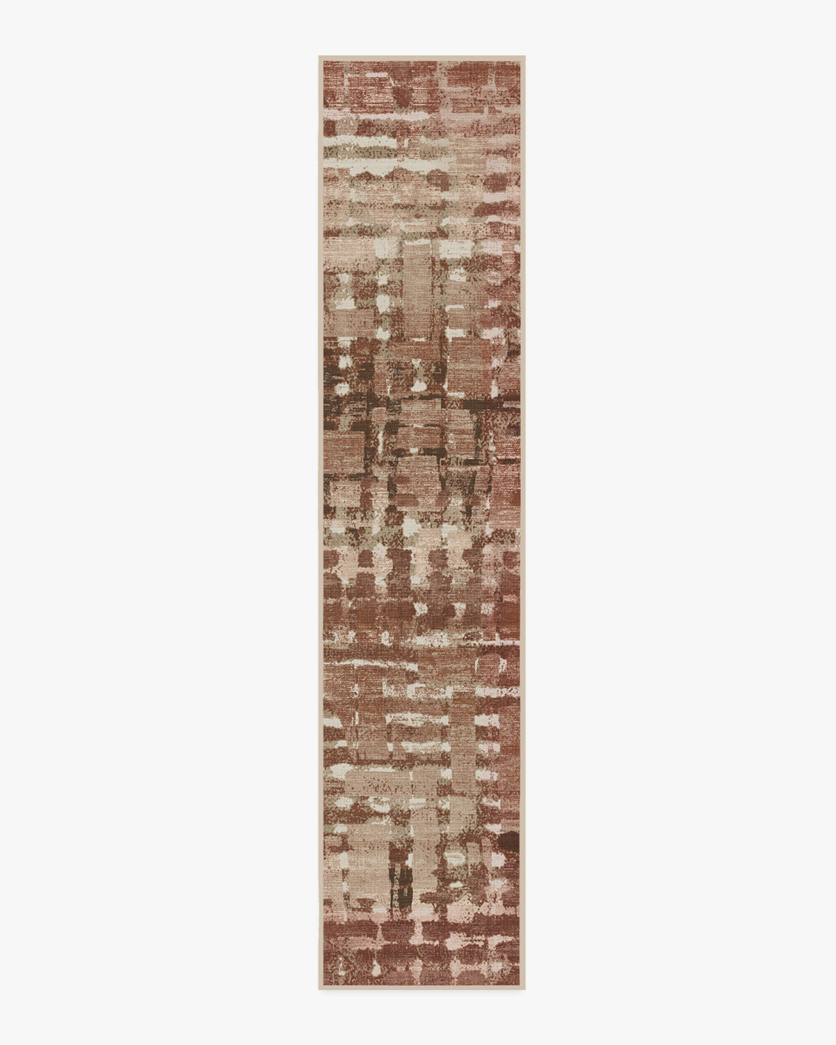 Brooklyn — Halı, Bakır Kil, RUNNER, beyaz zemin, 2x12