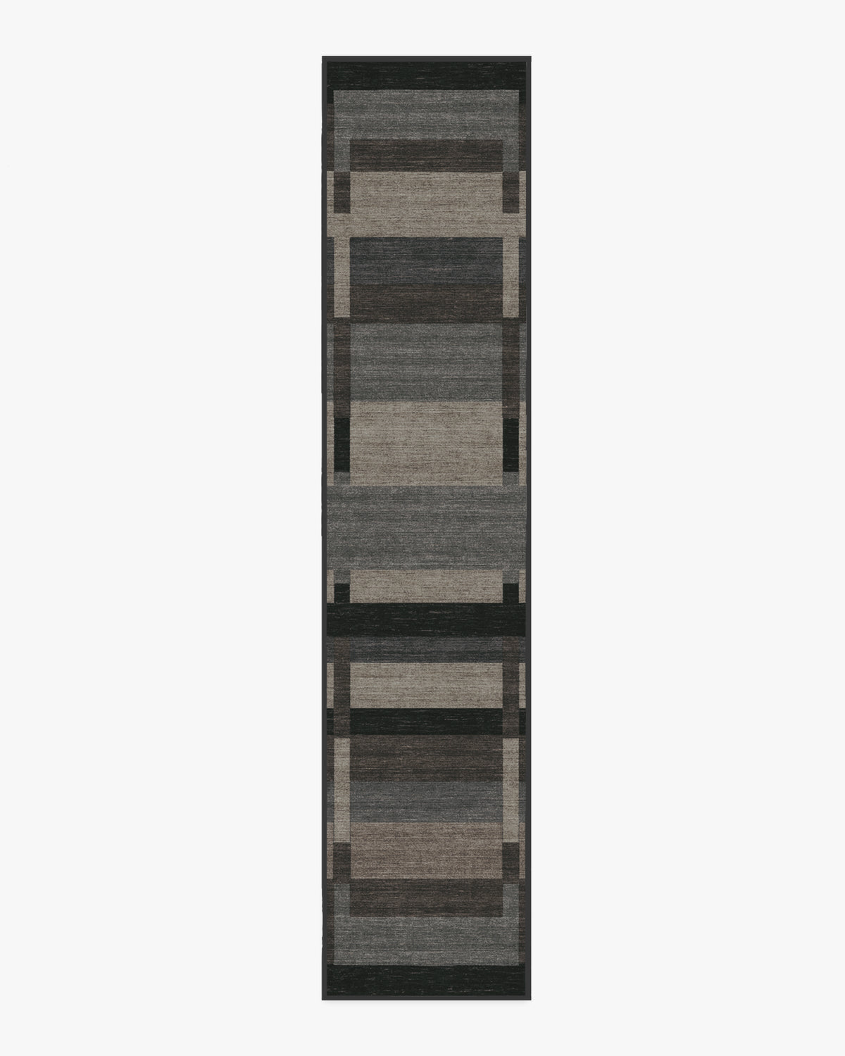 Paris Tonal — Halı, Gri, RUNNER, beyaz zemin, 2x12
