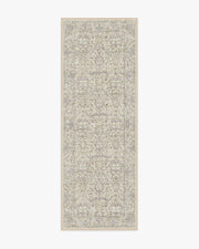 Morris And Co Montreal — Halı, Bej Lilac, RUNNER, beyaz zemin, 2x7