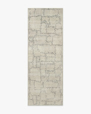 Aeren — Halı, Doğal Taş, RUNNER, beyaz zemin, 2x7