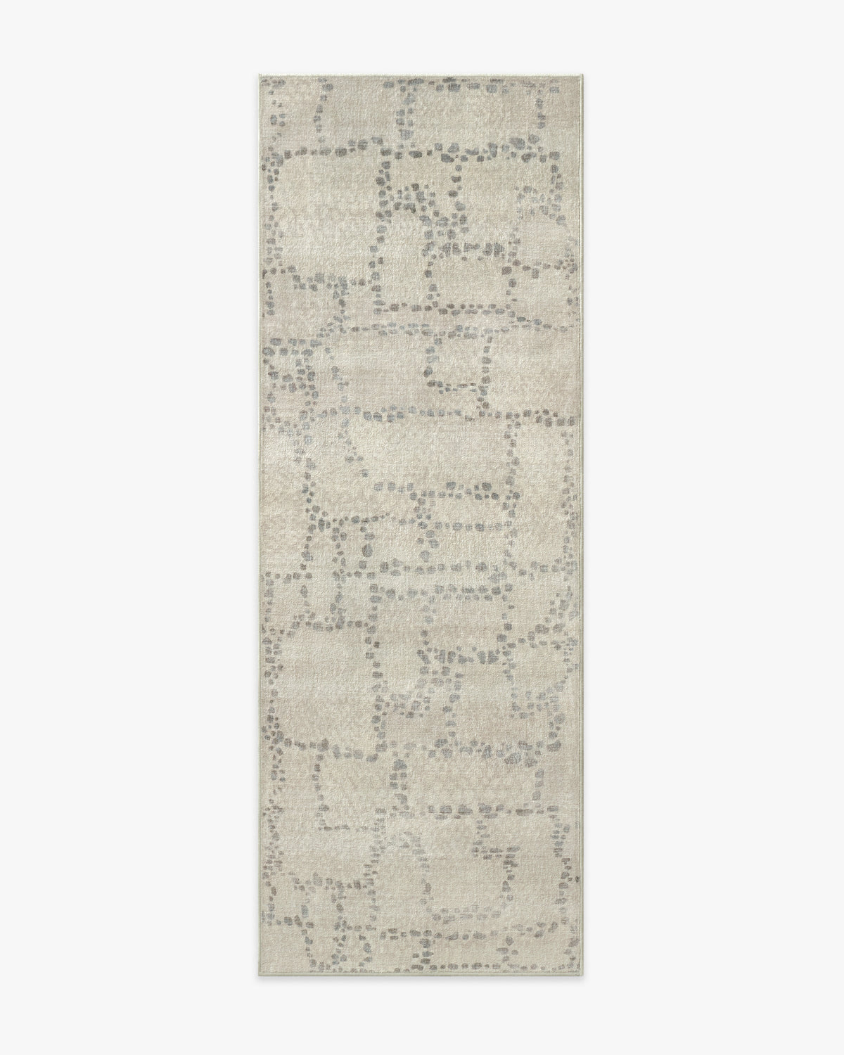 Aeren — Halı, Doğal Taş, RUNNER, beyaz zemin, 2x7