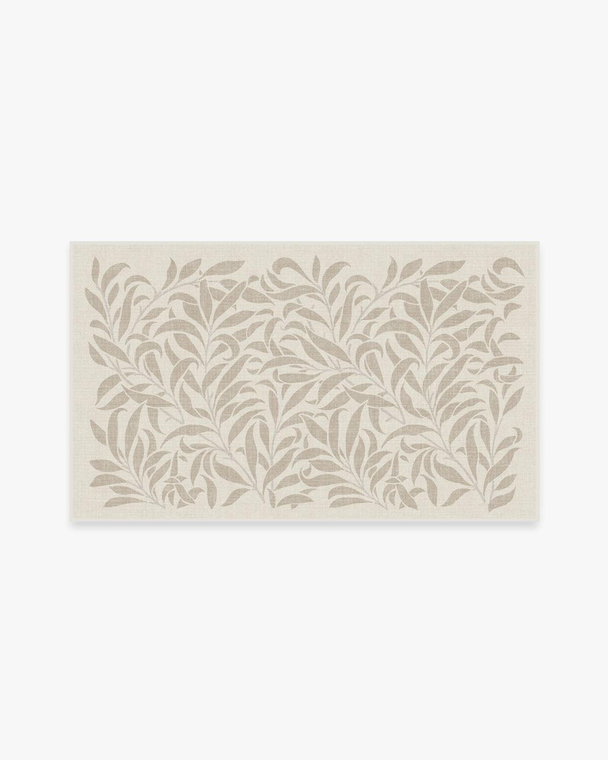 Morris And Co Pure Willow Boughs — Halı, Doğal, AREA, beyaz zemin, 3x5