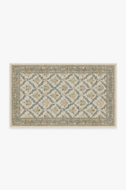 Morris And Co Bellflowers — Halı, Fildişi Altın, AREA, beyaz zemin, 3x5