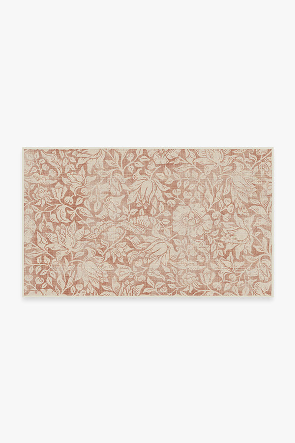 Morris And Co Mallow — Halı, Pas, AREA, beyaz zemin, 3x5