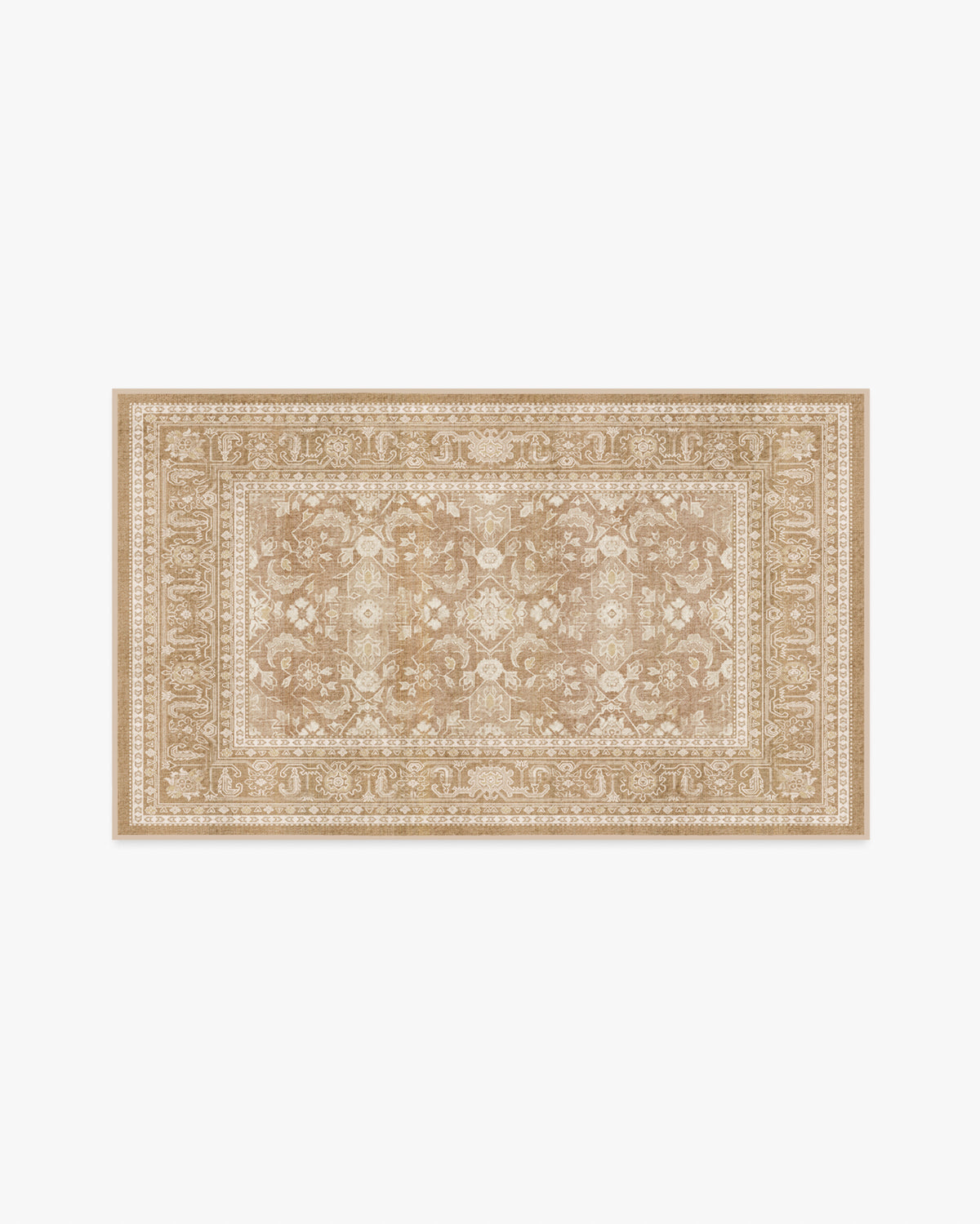 Ophelia — Halı, Doğal, AREA, beyaz zemin, 3x5