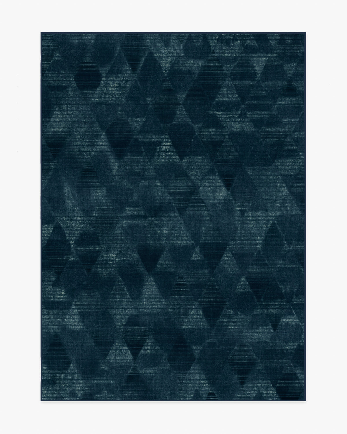 Kavi Mosaic — Halı, Lacivert, AREA, beyaz zemin, 5x7