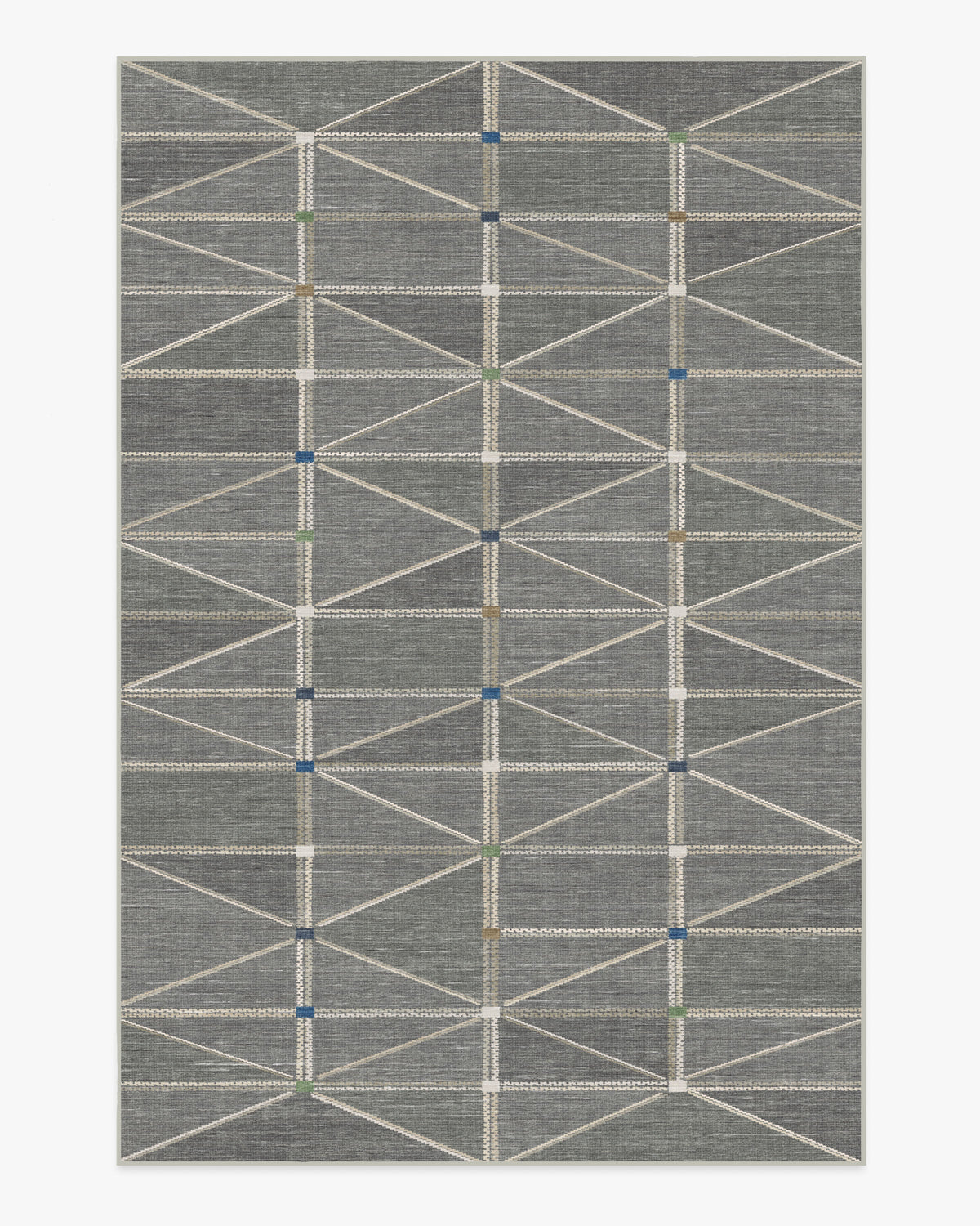 Ulysses — Halı, Gri, AREA, beyaz zemin, 6x9