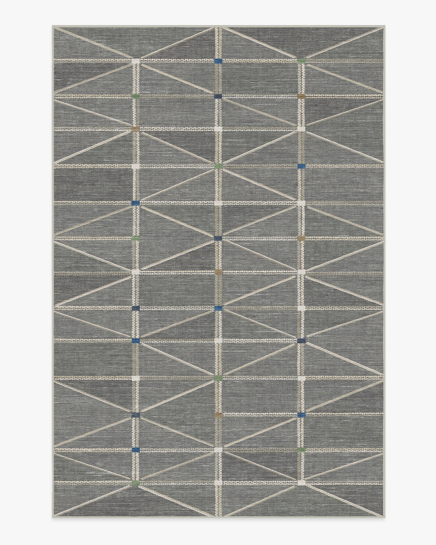 Ulysses — Halı, Gri, AREA, beyaz zemin, 6x9