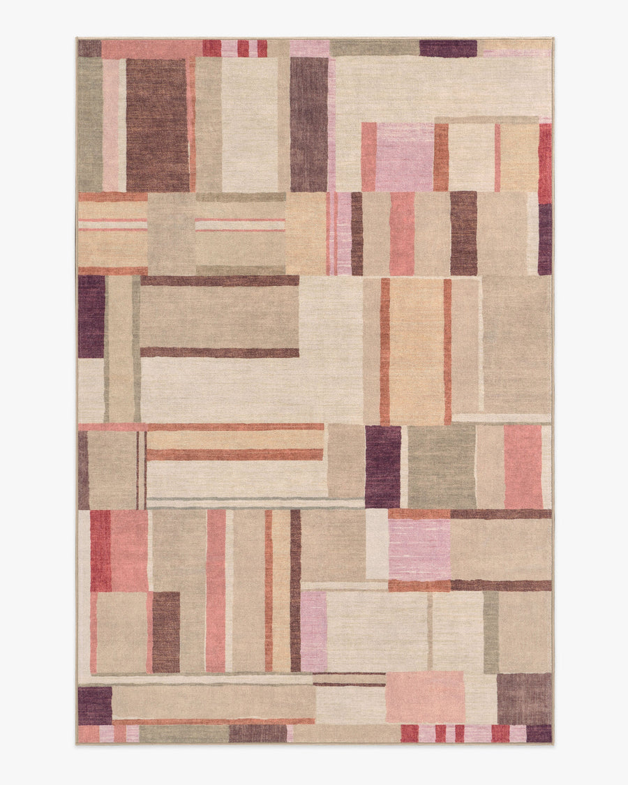 Winona — Halı, Krem Çok Renkli, AREA, beyaz zemin, 6x9