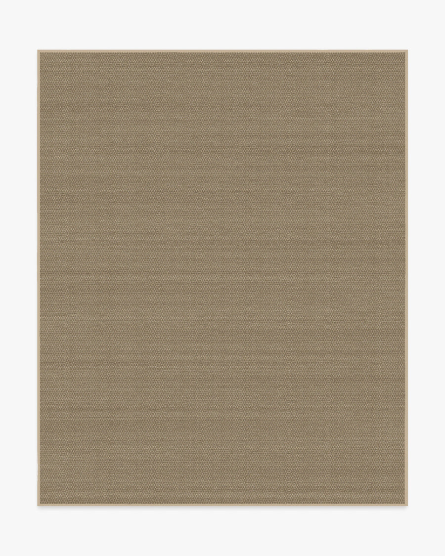 Tillie Solid — Halı, Kum, AREA, beyaz zemin, 8x10
